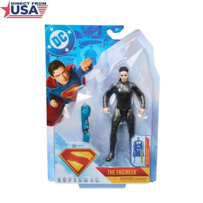 DC UNIVERSE Superman Movie The Engineer Action Figure Toy with Accessory for Kids – 6 Inch (DC Comics)