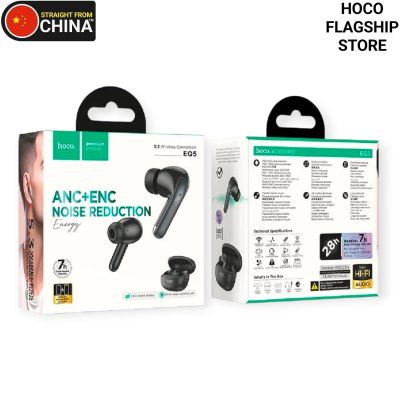 Hoco EQ5 True Wireless ANC+ENC Noise Reduction BT Earbuds - Black