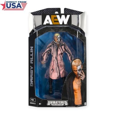AEW Darby Allin Wrestling Action Figure (Pink Coat) - Unmatched Series 11