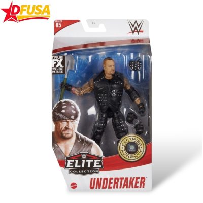 WWE Undertaker Elite Series 85 Rare Action Figure with Accessories – 6 inch (Mattel Brand) (Box Damaged)