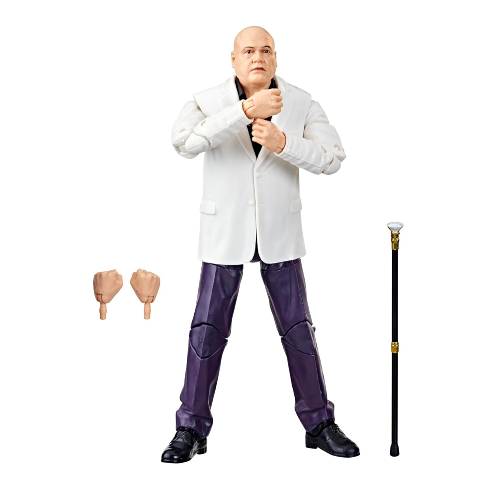Marvel Legends Series Kingpin, Hawkeye/Spiderman Deluxe Collectible 6 Inch Action Figure (Hasbro) - Image 2