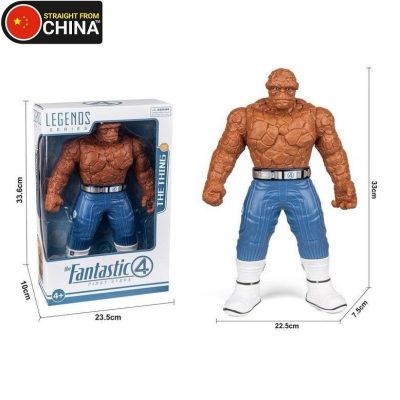 Marvel Fantastic Four The Thing Action Figure for Avengers Fans – 12 inch (Chinese Variant)