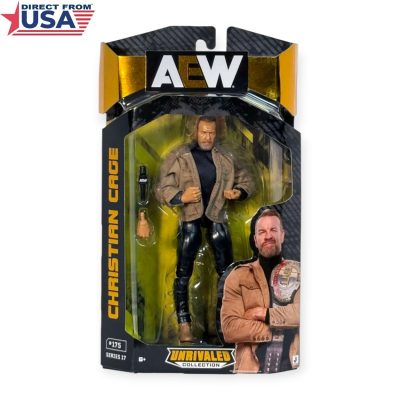 AEW Christian Cage Wrestling Action Figure – Unrivaled 17