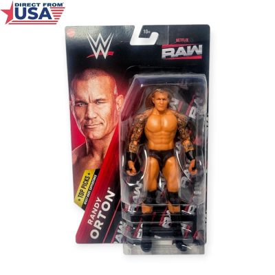 WWE Randy Orton Basic Series Top Picks Netflix Raw Packaging Action Figure – 6 inch (Mattel Brand)