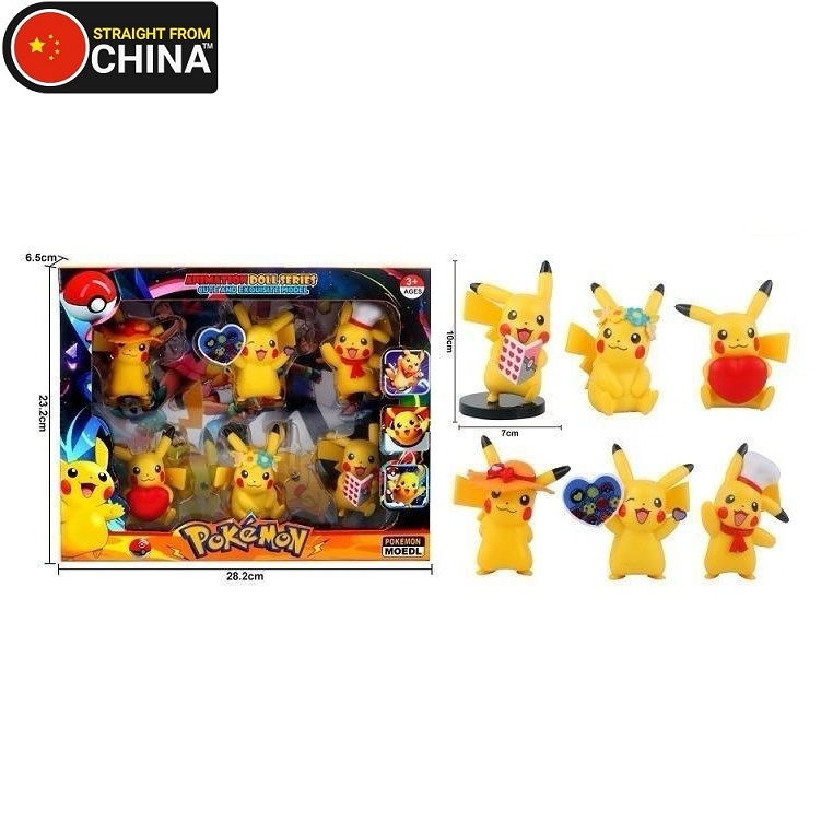 Pokemon Animation Doll Series Collectibles for Kids