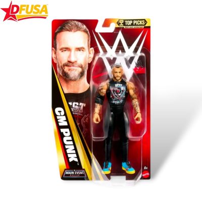WWE CM Punk Top Picks Basic Action Figure – 6 inch (Mattel Brand)