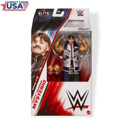 WWE Dominik Mysterio Elite Series 119 Action Figure with Accessories – 6 inch (Mattel Brand)