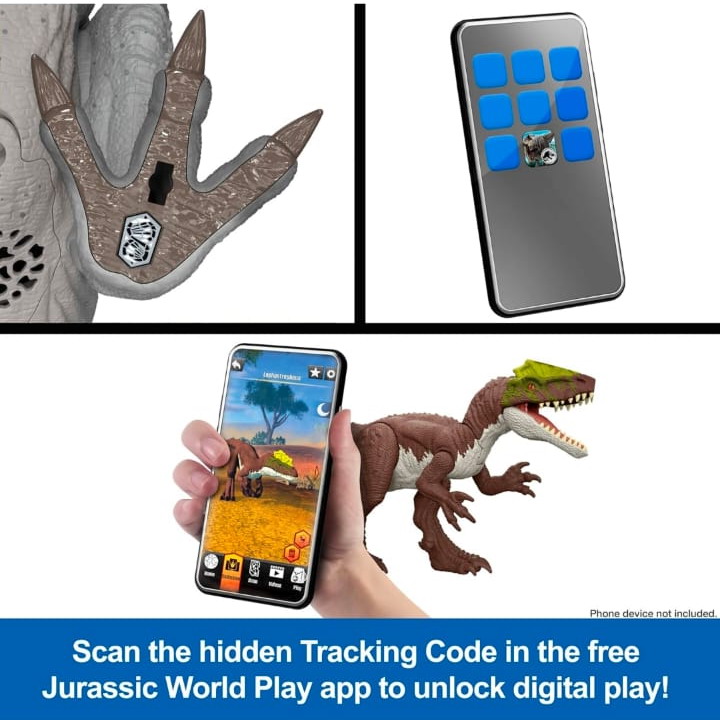 Mattel Jurassic World Rebirth Human & Dinosaur Figure Toy Pack - Zora Bennett (Scarlett Johansson & Velociraptor) - Image 4