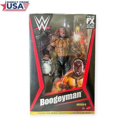 WWE from the Vault Boogeyman Series 5 Elite Action Figure with Accessories – 6 inch (Mattel Brand)