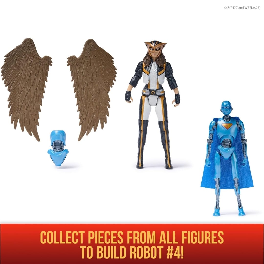 DC UNIVERSE Superman Movie Hawk Girl Action Figure Toy with Accessory for Kids – 6 Inch (DC Comics) - Image 2