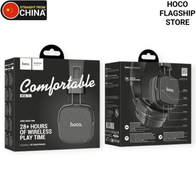 Hoco W56 Earl Wireless BT Headphones - Black