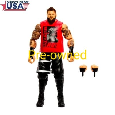 Pre-owned WWE Survivor Series 2021 Kevin Owens Elite Action Figure with Accessories – 6 inch (Mattel Brand)