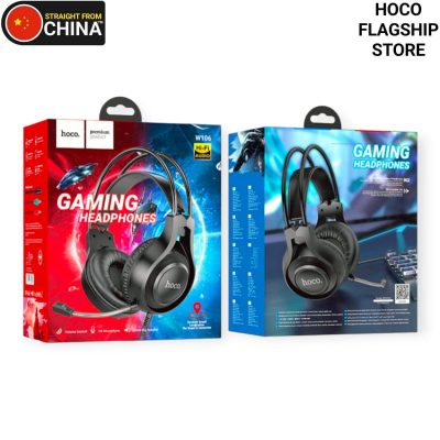 Hoco W106 Tiger Gaming Headphones - 50mm Drivers (2-in-1 Adapter)