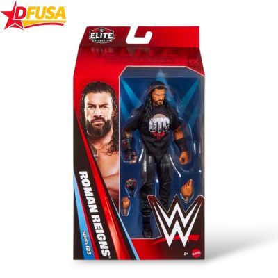 Roman Reigns WWE Elite Series 123 Wrestling Action Figure with Accessories  – 6 inch (Mattel Brand)