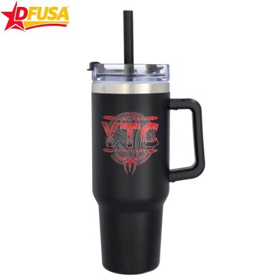 WWE Authentic USA Roman Reigns Tumbler- 40 OZ / 1182 ml (Black)