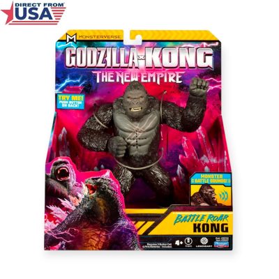 Godzilla x Kong Battle Roar King Kong 7″ (with Monster Battle Sounds) by Playmates Toys