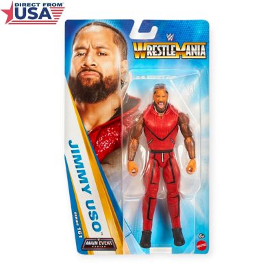 WWE Jimmy Uso Main Event Basic Series 161 Action Figure – 6 inch (Mattel Brand)