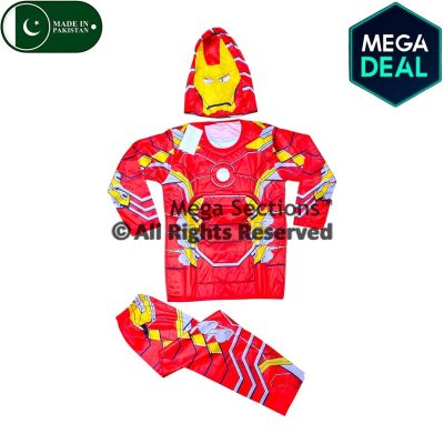 Deluxe Ironman Avengers Padded Foam Kids Costume – High Quality Sublimation Print (Like Imported)