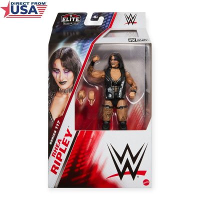 WWE Rhea Ripley Elite Series 117 Action Figure with Accessories – 6 inch (Mattel Brand)