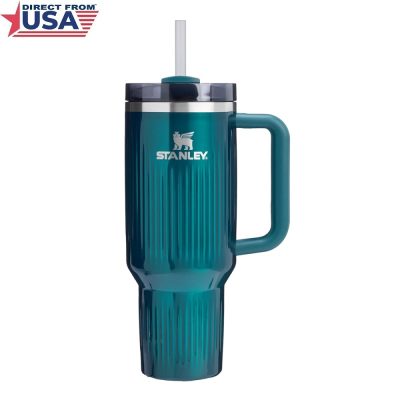 USA Original Stanley Quencher H2.0 Fluted Tumbler – 40 OZ (Marina Shine)
