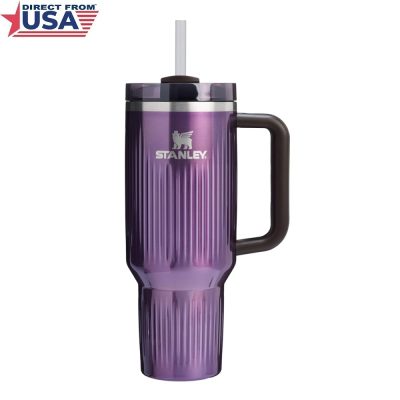 USA Original Stanley Quencher H2.0 Fluted Tumbler – 40 OZ (Wisteria Shine)