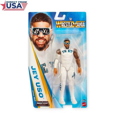 WWE Jey Uso Main Event Basic Series 161 Action Figure – 6 inch (Mattel Brand)