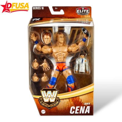Mattel WWE Action Figure John Cena with Accessories – 6 inch (Elite Legends Series 10)