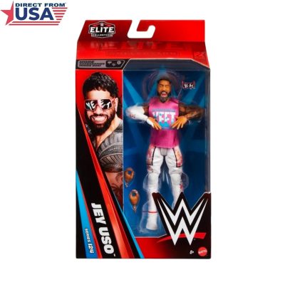 Jey Uso WWE Elite Series 124 Action Figure with Accessories – 6 inch (Mattel Brand)