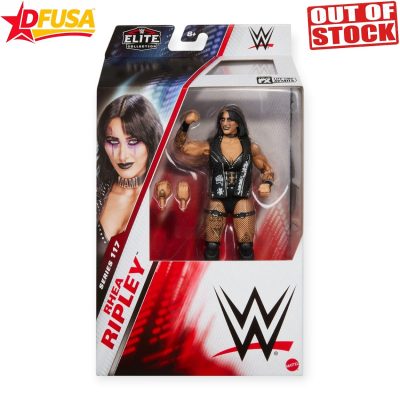 WWE Rhea Ripley Elite Series 117 Action Figure with Accessories – 6 inch (Mattel Brand)