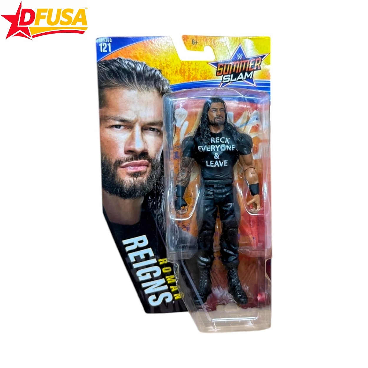 WWE Roman Reigns Basic Series 121 Action Figure – 6 inch (Mattel Brand)