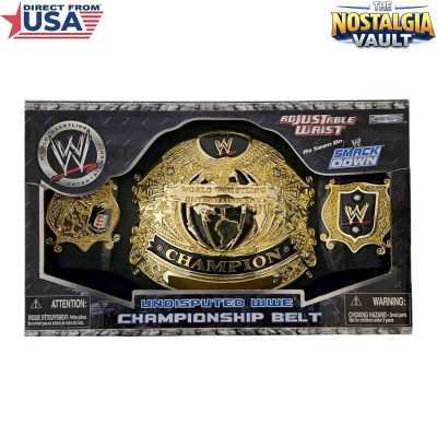 WWE Undisputed Championship Title/Belt 2003 - (Jakks Pacific)