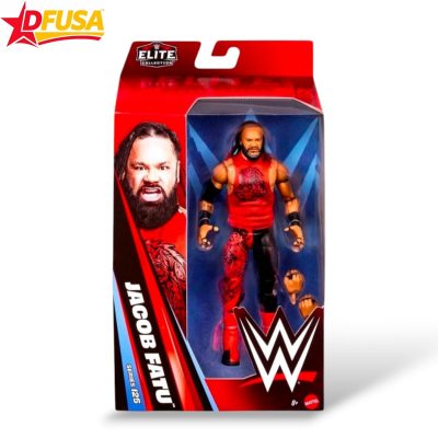 Jacob Fatu WWE Elite Series 125 Action Figure with Accessories – 6 inch (Mattel Brand)