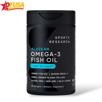 Sports Research® Omega-3 Fish Oil - 90 Softgel Capsules