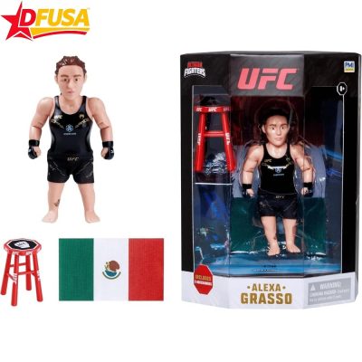 UFC Alexa Grasso with Accessories Articulated Octagon Fighters Action Figure – 4.5 inch (P.M.I Brand)