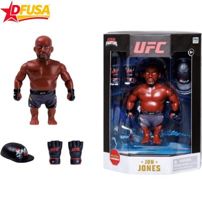 UFC Jon Jones with Accessories Articulated Octagon Fighters Action Figure – 4.5 inch (P.M.I Brand)