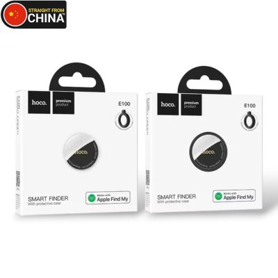 Hoco E100 Smart Anti-Lost Security Tag for Apple Devices - Black