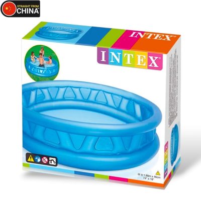 INTEX Kids Soft Side Swimming Pool - (74 inch x 18 inch)