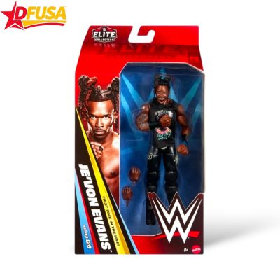 Je'Von Evans WWE Elite Series 126 Wrestling Action Figure with Accessories – 6 inch (Mattel Brand)