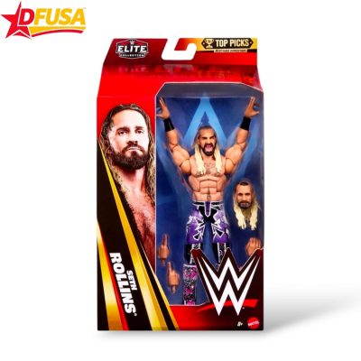 Seth Rollins WWE Elite Series Top Picks Action Figure with Accessories – 6 inch (Mattel Brand)