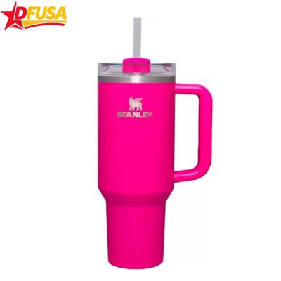 USA Original Stanley Quencher H2.0 FlowState Tumbler - 40 OZ (Hot Pink)