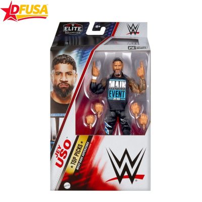 WWE Jey Uso Elite Top Picks 2025 (Wave 1) Action Figure with Accessories – 6 inch (Mattel Brand)