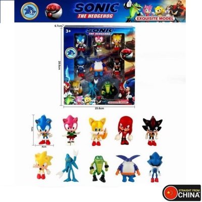 Sonic Collectibles Action Figure Set For Kids