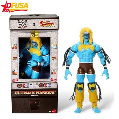 WWE X Street Fighter Ultimate Warrior as Blanka Elite Action Figure & Accessories – 6 inch (Mattel Brand)