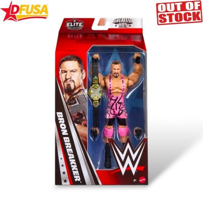 Bron Breakker WWE Elite Series Greatest Series Action Figure with Accessories and NXT Title – 6 inch (Mattel Brand)