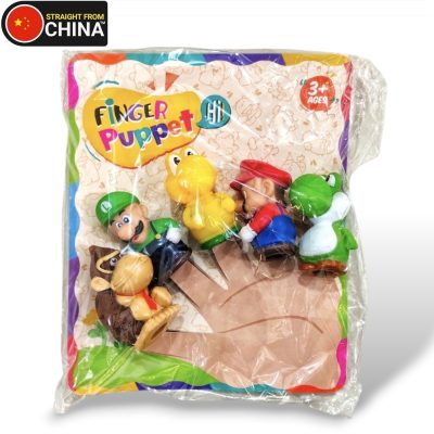 Super Mario Hand/Finger Puppets for Kids