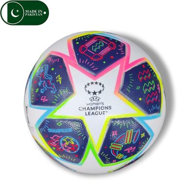 Adidas UEFA Women's Champions League Eindhoven Soccer Ball/Football – Size 5 (Thermally Bonded – MR)