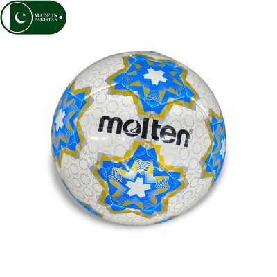 Molten Emperor's Cup Football (Blue) - Size 5 (32 Panel Machine Stitched - MQ)