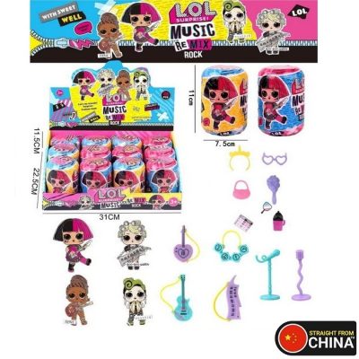 L.O.L Surprise! Music Remix Rock Doll for Girls - Any 1 (11cm x 7.5cm)