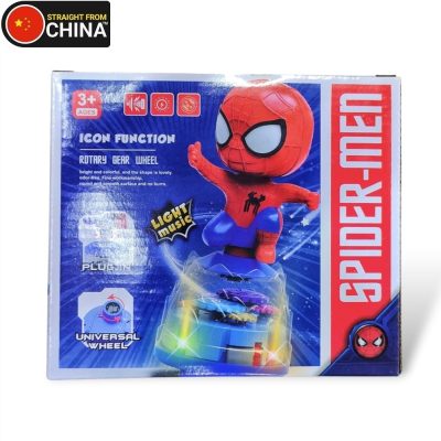 Spiderman Little Dancing Toy Car with Sounds and Lights