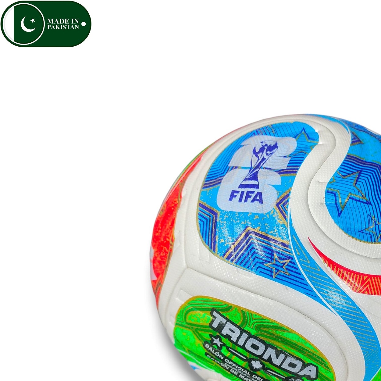 Adidas Trionda Fifa World Cup 2026 Official Football – Size 5 (Thermally Bonded – MQ) - 2 Years Shape Guarantee